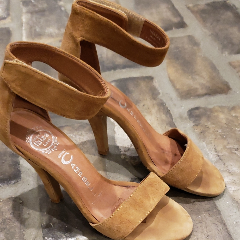 Jeffrey Campbell ankle strap heels